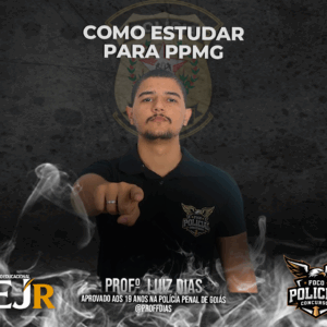 Como Estudar para a PMMG — com o Prof. Dias